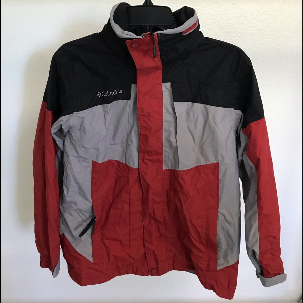 Columbia rain coat